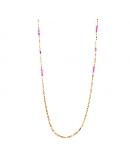 Chain for glasses - PINK nacre - 1