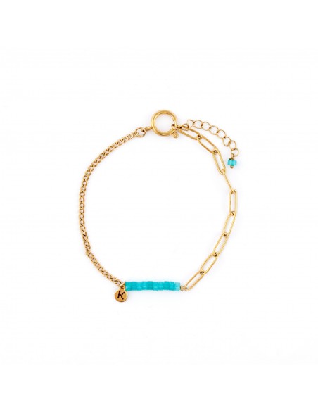 Best-selling ankle bracelet with Turquoise - 1