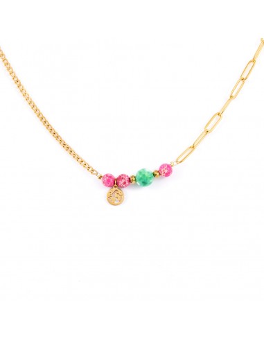 Best-selling necklace - Let's travel (Pink) - 1
