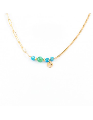 Best-selling necklace - Let's travel (Blue) - 1