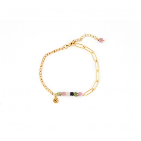 Best-selling bracelet - with colorful tourmaline - 1