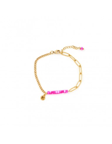 Best-selling bracelet with a pink nacre - 9