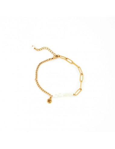Best-selling bracelet with a pink nacre - 5