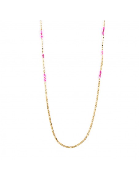 Chain for glasses - pink pearl - 4