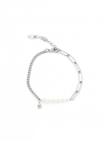 New! Chain bracelet with Moon stone - 2