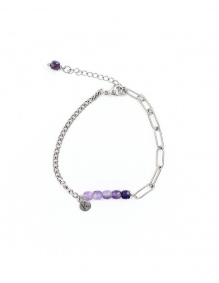 Best-selling bracelet with shaded Amethyst - 2