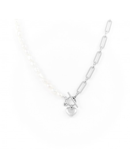Necklace with Pearls Love (possibility of engraver)