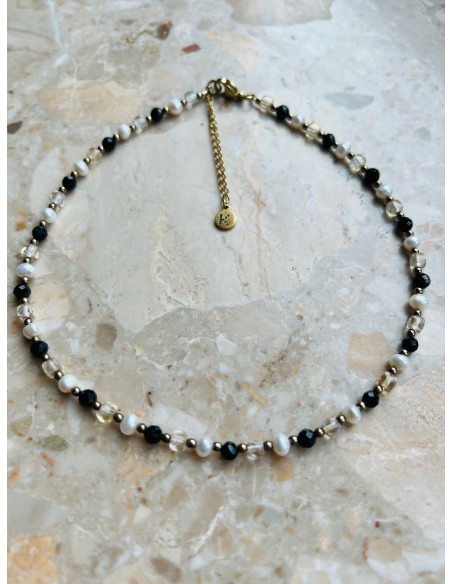 copy of Impressive hematite - a necklace made of natural stones - 2