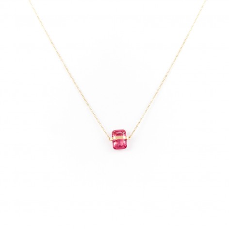 Rose Gold Aura necklace - 4
