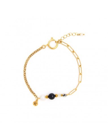 Best-selling ankle bracelet mix of stones - 1