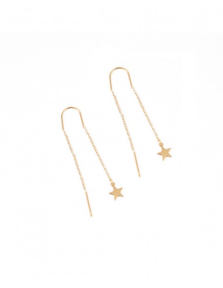 Christmas earrings with star - 1