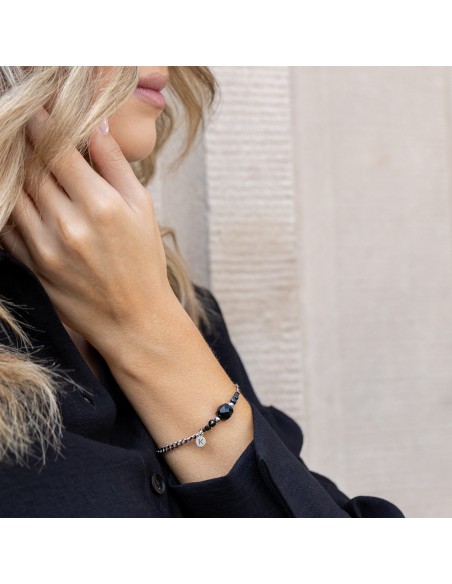 Best-selling bracelet made of black Tourmaline cubes - 4