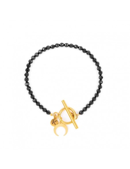 Protective black Tourmaline - bracelet made of natural stones - 1