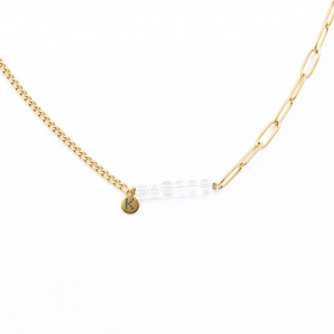 Best-selling necklace with Mountain Crystal - 1