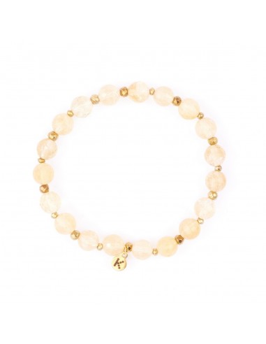 Gold Citrine - bracelet made of natural stones - 1