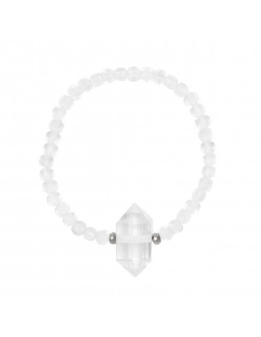 Bracelet with a Mountain Crystal block - 2