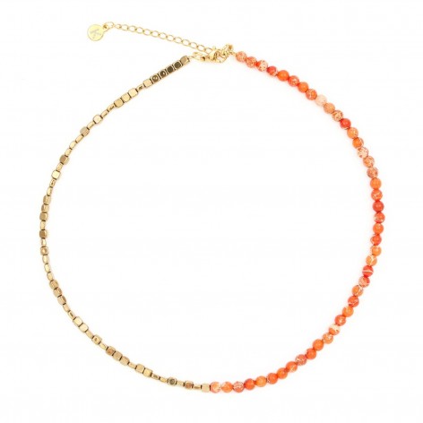 Orange&Gold necklace - 1