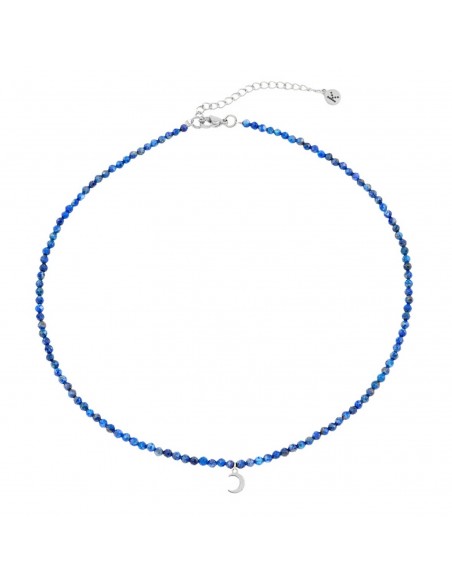 Noble Lapis Lazuli - necklace made of natural stones - 2
