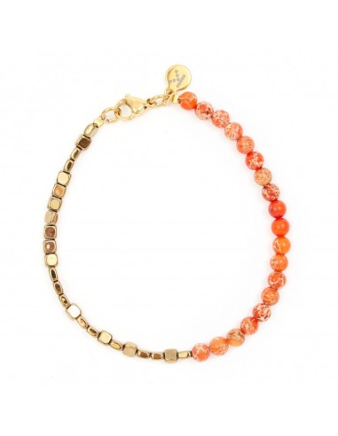 Orange&Gold bracelet - 1