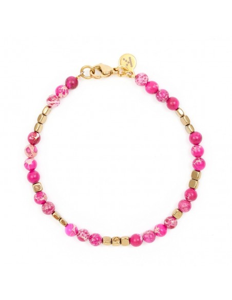 Pink&Gold mix bracelet - 1