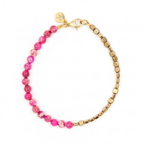 Pink&Gold bracelet - 1