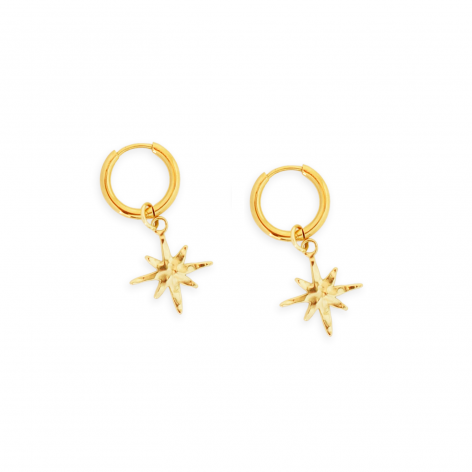copy of Gilded earrings with spark and light eye - 1