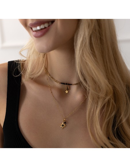 Baby Best-selling necklace with Night of Cairo and pendants - 5