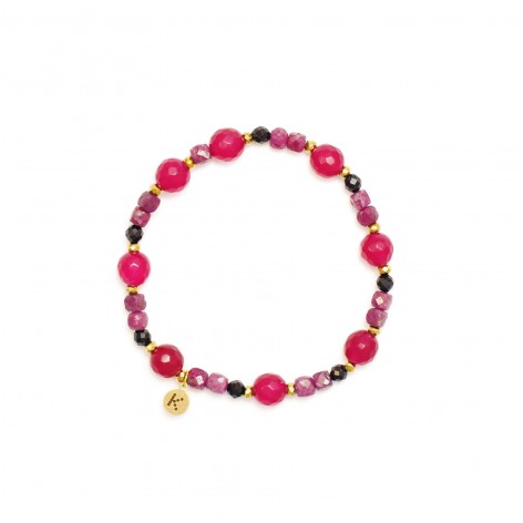 Passion and passion bracelet with ruby stones - 1