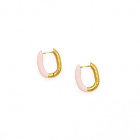 Gold-plated Pink&Gold ellipses (2in1) - 1