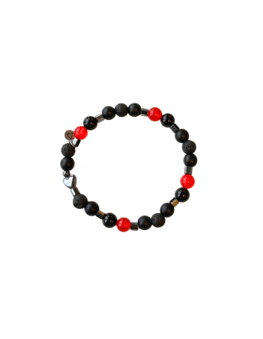 The Power of Friendship, Success and Love - men's bracelet made of natural stones KULKA MAN - 1