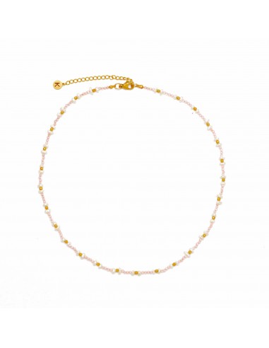 A subtle choker with pearl stones - 1