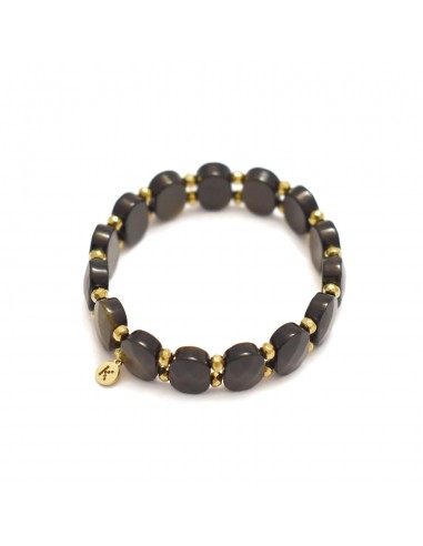 Gold Obsidian bracelet (protection and motivation) - 1