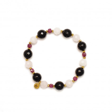 Passion bracelet with a ruby stone - 1