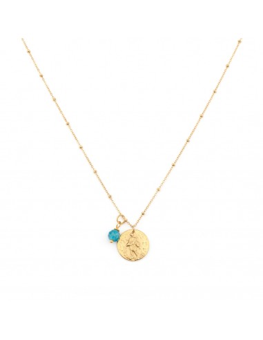 Gold-plated necklace "Zodiac"