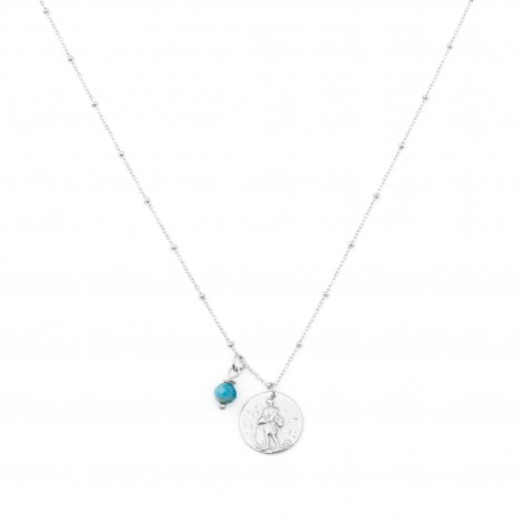 Necklace "Zodiac" (silver...