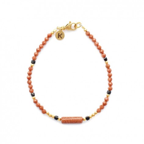 Desert sand - bracelet made of natural stones Dubai 2.0 - 1