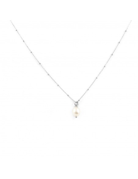 Pearl necklace (silver version) - 1