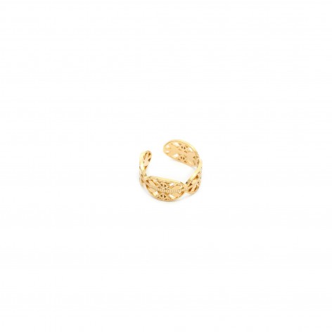 Gold-plated ring "New York 2" - 1