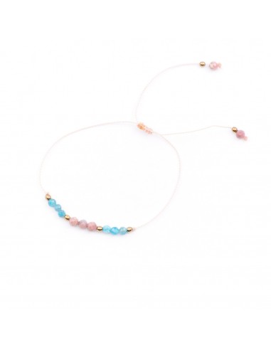 Mermaid - bracelet made of natural stones on a silk thread Kulka Kids - 1