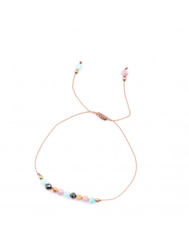 Cotton candy - bracelet made of...