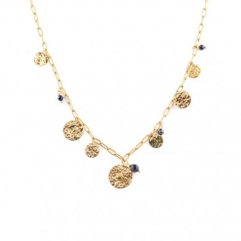 Gilded necklace "Shimmer"