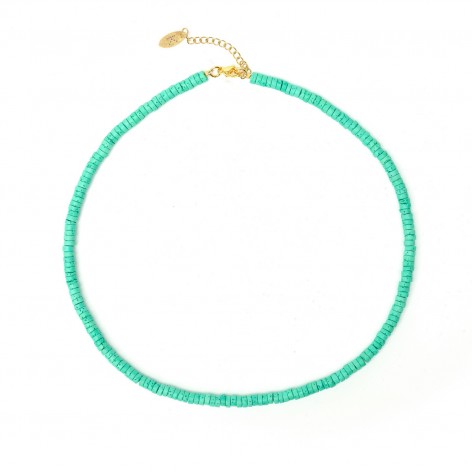 Energetic green - necklace...