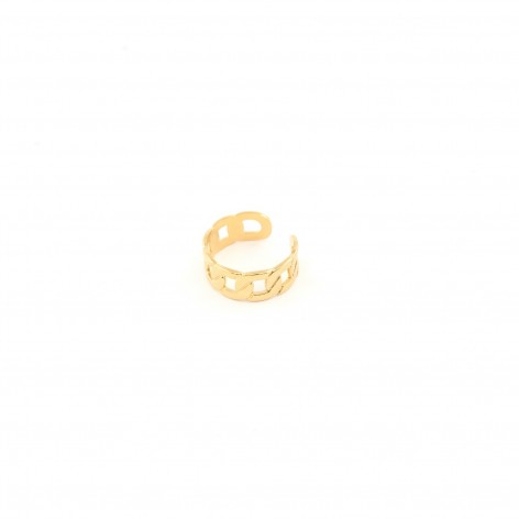 Gilded ring "Chain" - 1