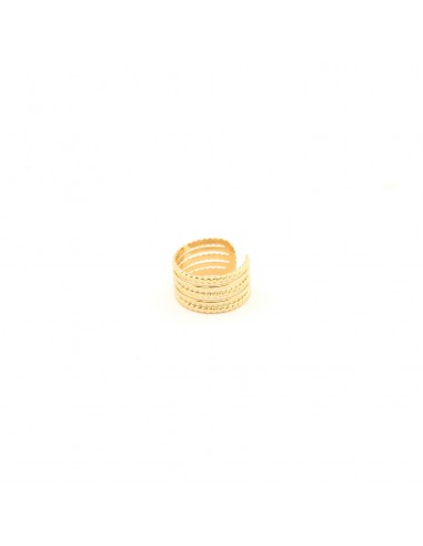 Gilded ring - "Wide triple ring" - 1