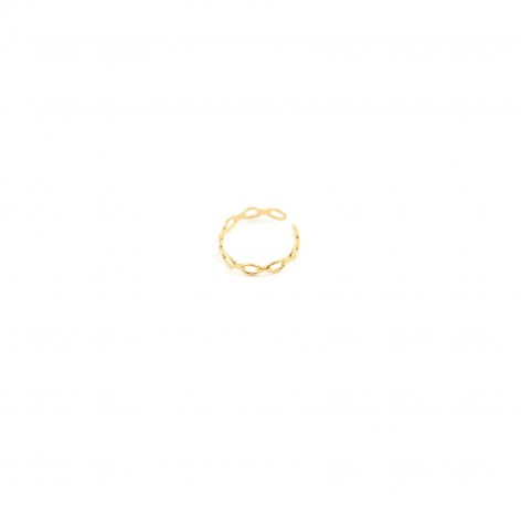 Gilded ring - Mini chain - 1