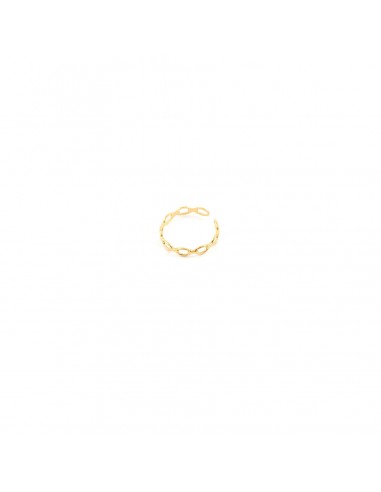 Pozłacany pierścionek - Mini pancerka