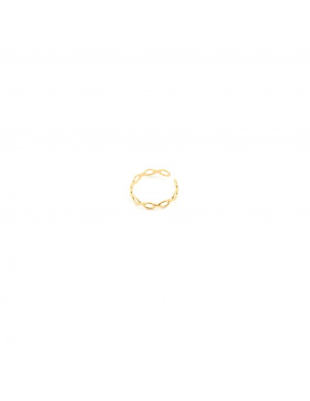 Gilded ring - Mini chain - 1