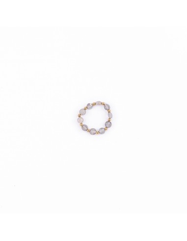 Ring made of shimmering labradorite - 1