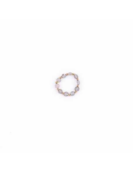 Ring made of shimmering labradorite - 1