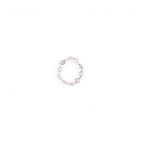 Ring made of shimmering labradorite (silver version) - 1